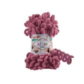 Alize 28 Gül 5'li Puffy El Örgü İpi