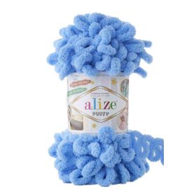 Alize 289 Mavi Puffy El Örgü İpi