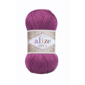 Alize 297 Mürdüm 5'li Diva El Örgü İpi