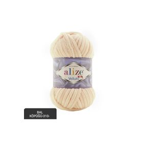 Alize 310 Bal Köpüğü 100 gr Velluto El Örgü İpi