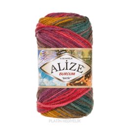 Alize 3368 5'li Burcum Batik El Örgü İpi