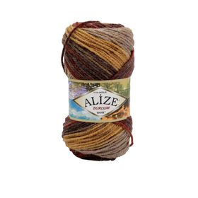 Alize 3379 5'li Burcum Batik El Örgü İpi