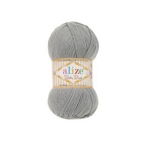 Alize 344 Gri Baby Best El Örgü İpi