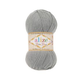 Alize 344 Gri Baby Best El Örgü İpi