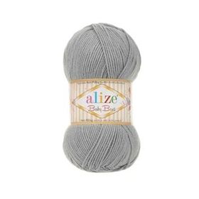 Alize 344 Gri Baby Best El Örgü İpi