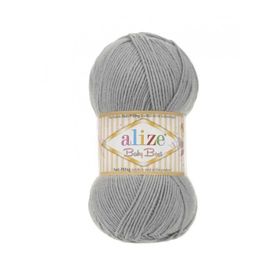 Alize 344 Gri Baby Best El Örgü İpi