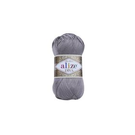 Alize 348 Füme 5'li Diva El Örgü İpi