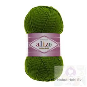 Alize 35 Yeşil Cotton Gold El Örgü İpi