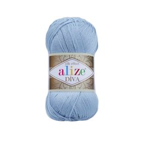Alize 350 Deniz Mavisi Diva El Örgü İpi