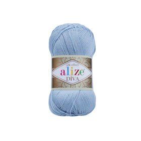 Alize 350 Deniz Mavisi Diva El Örgü İpi