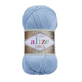 Alize 350 Deniz Mavisi Diva El Örgü İpi