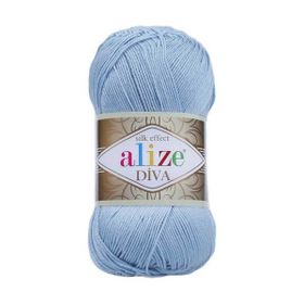 Alize 350 Diva 5 Adet Deniz Mavisi Örgü İpi