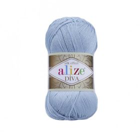 Alize 350 Diva 5 Adet Deniz Mavisi Örgü İpi