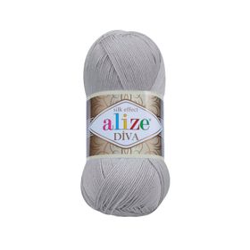 Alize 355 Gri 5'li Diva El Örgü İpi