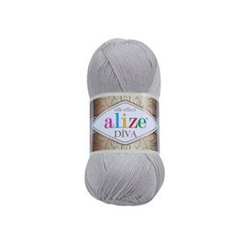 Alize 355 Gri 5'li Diva El Örgü İpi