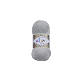 Alize 355 Gri 5'li Diva El Örgü İpi