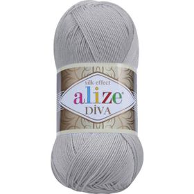 Alize 355 Gri 5'li Diva El Örgü İpi