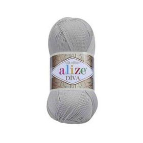 Alize 355 Gri Diva El Örgü İpi