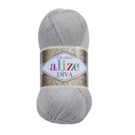 Alize 355 Gri Diva El Örgü İpi