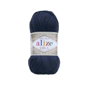 Alize 361 Lacivert Diva El Örgü İpi