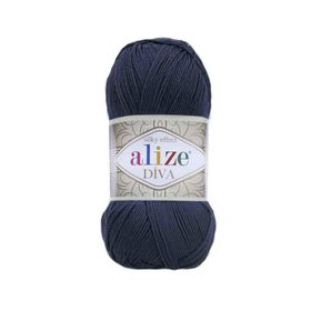 Alize 361 Lacivert Diva El Örgü İpi