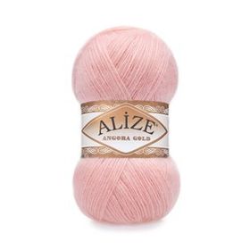 Alize 363 gelin Pembesi 5'li Angora Gold Simli El Örgü İpi