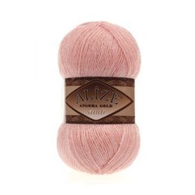 Alize 363 gelin Pembesi 5'li Angora Gold Simli El Örgü İpi