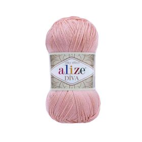 Alize 363 Gelin Pembesi Diva 100 gr El Örgü İpi