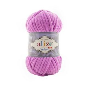 Alize 378 Orkide Velluto 100 gr El Örgü İpi