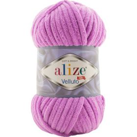 Alize 378 Orkide Velluto 100 gr El Örgü İpi