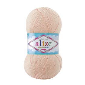 Alize 382 ten 5'li Cotton Gold Fine Baby El Örgü İpi
