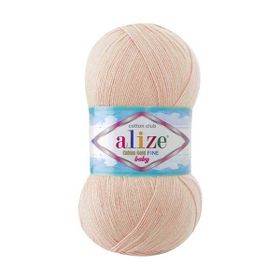 Alize 382 ten 5'li Cotton Gold Fine Baby El Örgü İpi