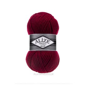 Alize 390 Superlana Maxi 5 Adet 100 gr Örgü İpi