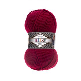 Alize 390 Vişne Superlana Midi El Örgü İpi