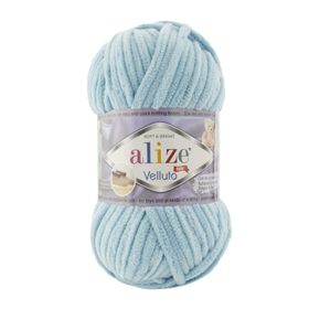 Alize 414 Azur Velluto 100 gr El Örgü İpi
