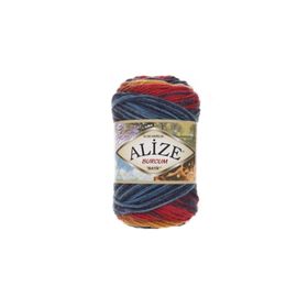 Alize 4340 Burcum 767 Turuncu Batik El Örgü İpi