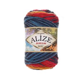 Alize 4340 Burcum 767 Turuncu Batik El Örgü İpi
