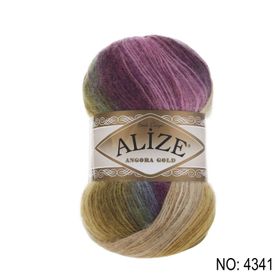 Alize 4341 Angora Gold Batik 100 gr El Örgü İpi