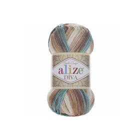 Alize 4603 Diva Batik Abaküs Pembe Örgü İpi
