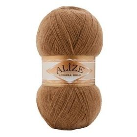 Alize 466 Angora Gold Koyu Bej 100 gr El Örgü İpi