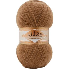 Alize 466 Angora Gold Koyu Bej 100 gr El Örgü İpi