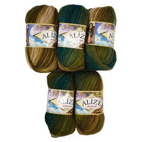 Alize 4684 Burcum Batik El Örgü İpi