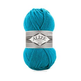 Alize 484 Superlana Maxi Turkuaz 5 Adet Örgü İpi
