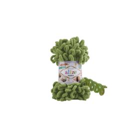 Alize 485 Soft Yeşil 5'li Puffy 100 gr El Örgü İpi