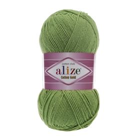 Alize 485 yeşil 5'li Cotton Gold El Örgü İpi