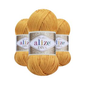 Alize 488 Safran Diva El Örgü İpi