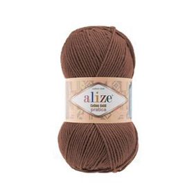 Alize 493 kahve 5'li Cotton Gold Pratica El Örgü İpi
