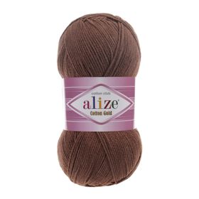 Alize 493 kahve 5'li Cotton Gold Pratica El Örgü İpi
