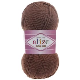 Alize 493 Kahve Cotton Gold El Örgü İpi