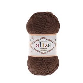 Alize 493 Kahve Cotton Gold Hobby El Örgü İpi